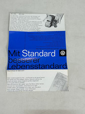 VW Käfer mit Standard besserer Lebensstandard 152322 ca.A4 gefaltet