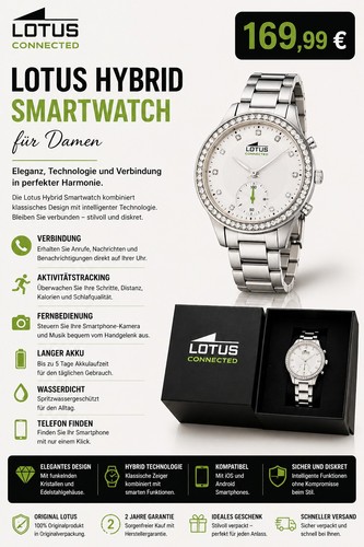 Lotus hybrid smartwatch für - hybrid,