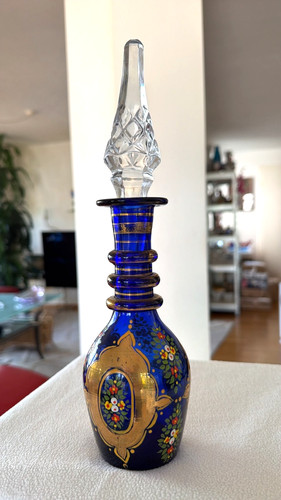 Glas karaffe böhmen - karaffe, persian