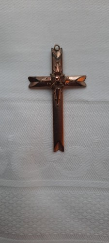 Goldenes kreuz anhänger - goldenes,