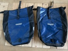 2 x Ortlieb Fahrradtaschen Packtaschen Gepäcktaschen Classic blau 2 Stück