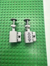 2x Lego Kanone, Netz Werfer, Grau Auslöser, Zündstoff 35457, 35456
