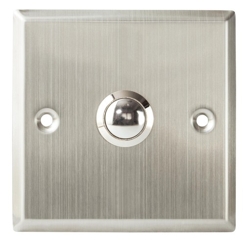 Blanko edelstahl klingelblende - edelstahl,