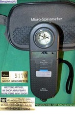 HELLIGE MIKROSPIROMETER SPIROMETER TASCHENSPIROMETER LUNGENFUNKTIONSPRÜFUNG ARMY