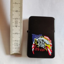 Benzin Feuerzeug "USA  Adler" Klappfeuerzeug Benzinfeuerzeug NEU.