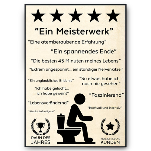 Lustiges badezimmer poster - lustiges,