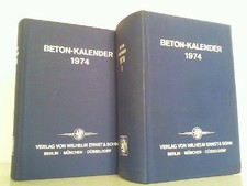 Beton-Kalender 1974. Teil 1