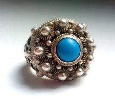 Ring Silber 835 Türkis
