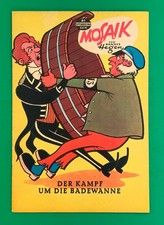 WIPA Mosaik Digedags Nr. 82 Der Kampf um die Badewanne  Hannes Hegen original