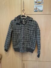 Gato Negro Jacke Winterjacke Kapuzenjacke Grau Gr.152 Jungen