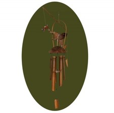 Windspiel Klangspiel Bambus