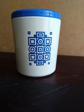 Vintage 70er Jahre Plastikdose DDR - Zuckerdose