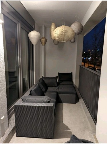 Außensofa mit tisch - mit,