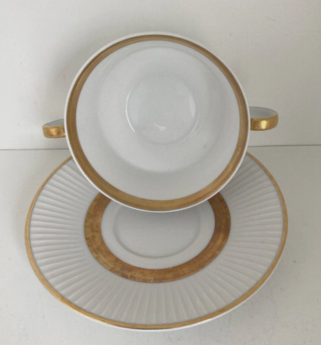 Suppentasse mit teller - suppentasse,