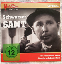 Schwarzer Samt  DVD  DEFA   Mit Fred Delmare Spionagefall um die Leipziger Messe