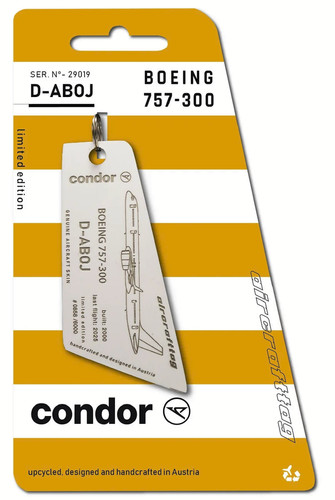 Aircrafttag condor b757 - aircrafttag,