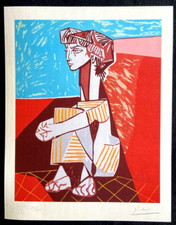Pablo Picasso Lithographie COA