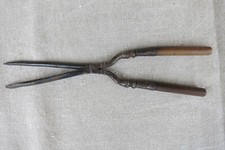 Sammler-Werkzeug uralt: BRENNSCHERE, 19./20. Jhr. Rarität, hyg. sauber, v. fkt.