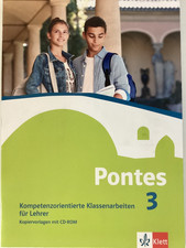 Pontes 3 Kompetenzorientierte Klassenarbeiten Klausuren Lehrer Lösungen + CD