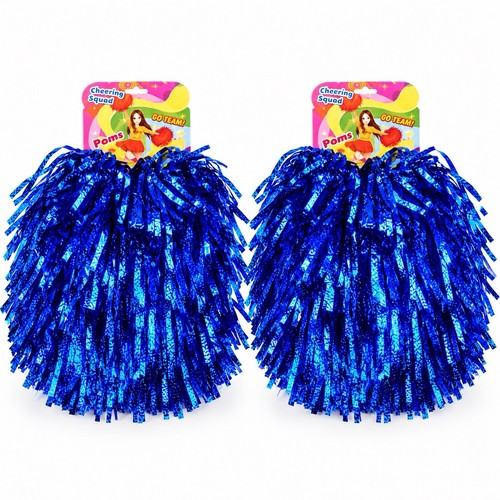 Blaue cheerleader pom poms - blaue,