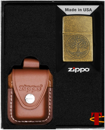 Zippo feuerzeug set tree - zippo,