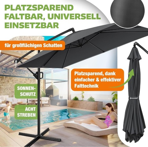 Tillvex sonnenschirm 3m - tillvex®, Ø