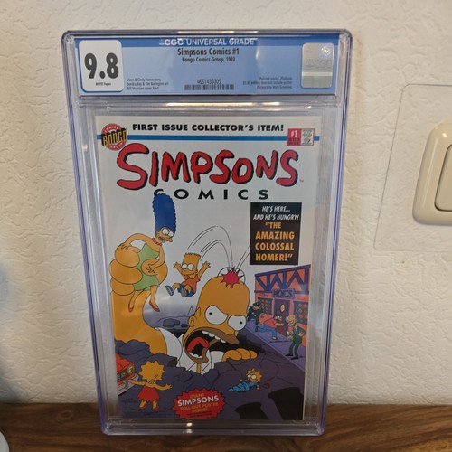 Simpsons comics cgc 8 - comics,