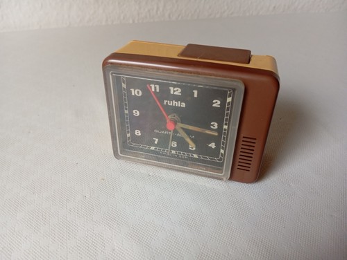 Ruhla quartz alarm - ruhla,