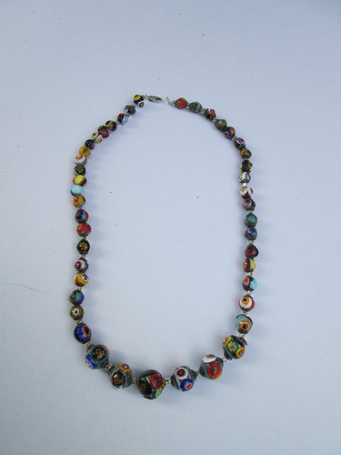 Farbenfrohe murano glas kette - murano,