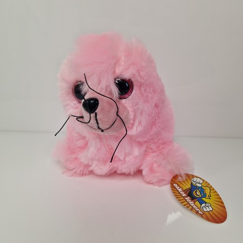 Niedliche rosa robbe - niedliche,