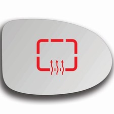 Spiegelglas Rechts Beheizbar