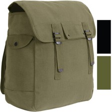 Large Canvas Musette Bag