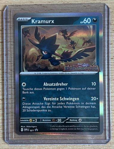 Pokémon kramurx prerelease - pokémon,