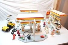 playmobil shell garage tank