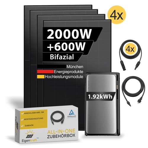 2000 balkonkraftwerk 92kwh - 2000, 1,92kwh
