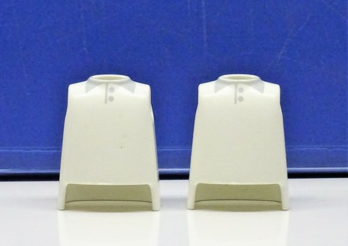 Körper weiss mit - x, kragen