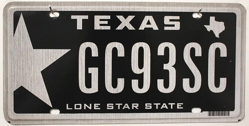 Texas nummernschild usa - texas,