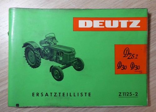 Deutz schlepper d25 d30 - +,