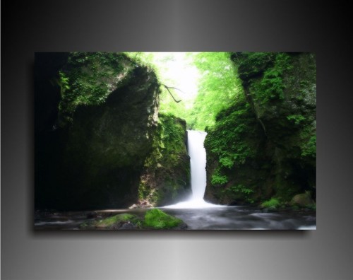 Leinwand bild wasserfall - bild,,