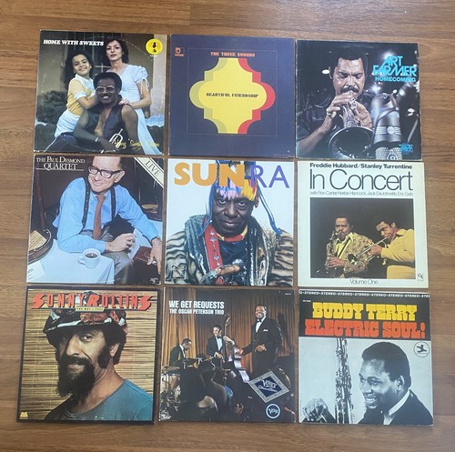 Jazz sammlung schallplatten - sammlung,