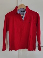 Neu: Tommy Hilfiger Polo Shirt Größe S 36 Langarm Damen Rot