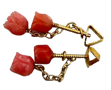 Vintage 14K Gelbgold Floral