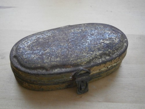 Sehr alte blechdose bauer - alte, blechdose,