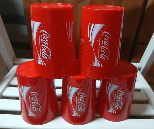 Coca cola sammelbecher - 5x,