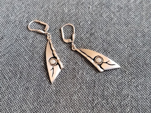 Uralte 925er silber - uralte, silber-ohrringe