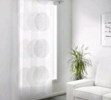 Ikea Schiebegardine Flächenvorhang Semine 60x300 cm Weiß