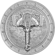 Germania Mint Silber 1 oz BU 2025 Artefacts MJÖLNIR mit Zertifikat