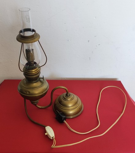 Messing lampe tischlampe - messing,