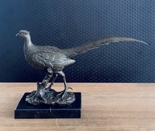 Bronzefigur Fasan Skulptur