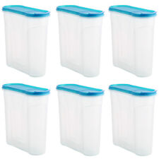 6x Vorratsdose 2,4 Liter Müslidose Vorratsbehälter Schüttdose Frischhaltedosen